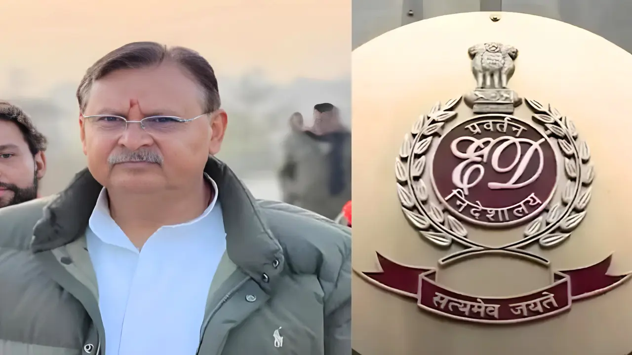 Lucknow-news-ed-raids-at-multiple-locations-linked-to-sp-leader-vinay-shankar-tiwari
