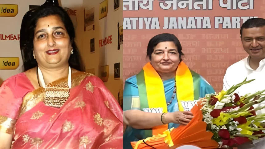 Singer Anuradha Paudwal Joins BJP