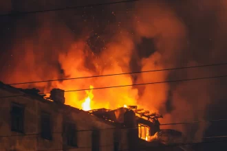 A massive fire wreaked havoc in Prem Nagar, tragic death of four people of a family due to fire in a house.