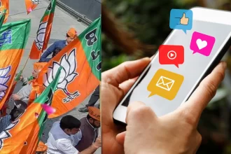 taking the help of social media, BJP is putting AAP in the dock