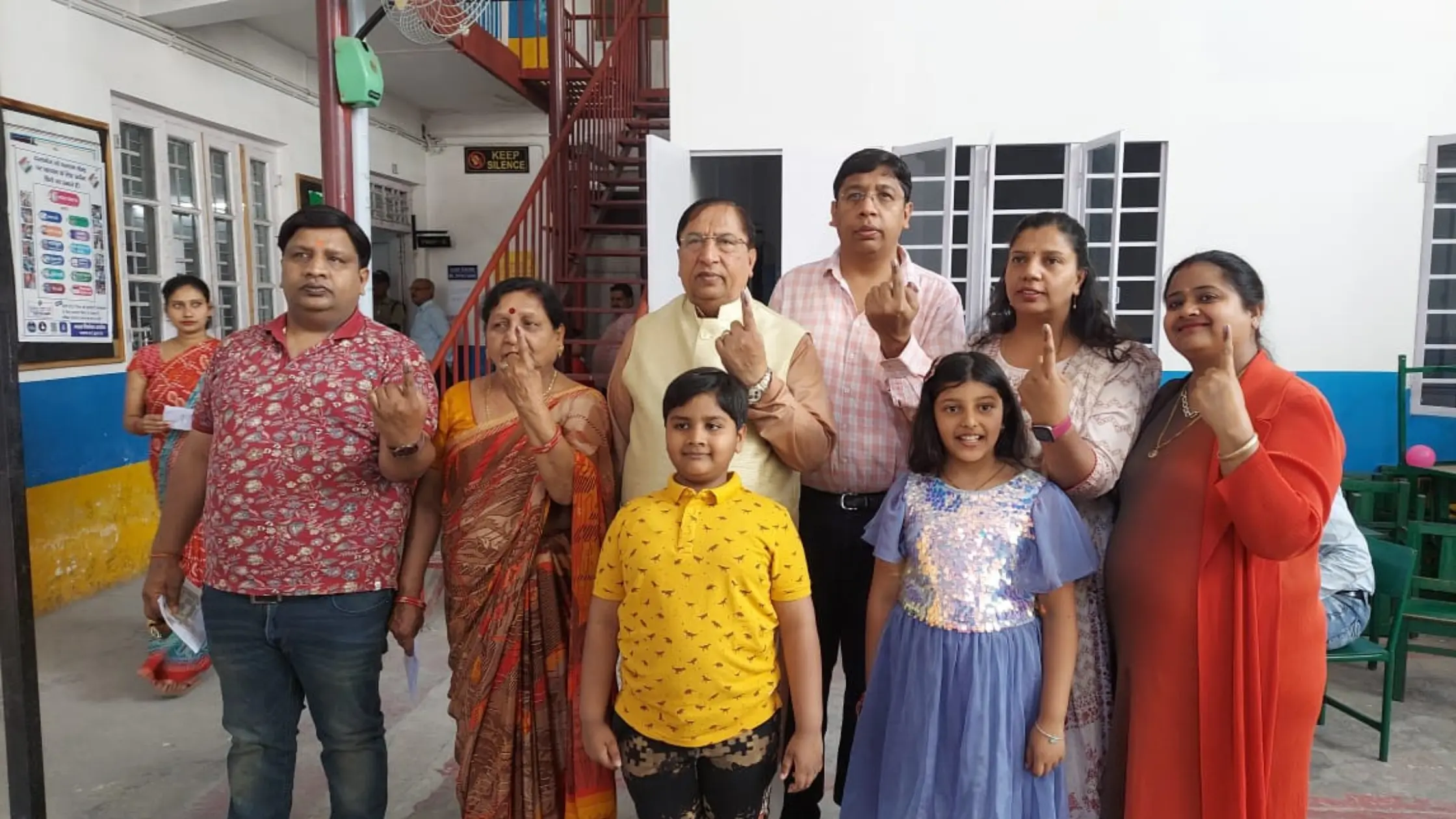Dr. Naresh Bansal said, “Voting in a democracy is everyone's right and responsibility, cast as many votes as possible