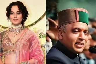 Former CM Jairam Thakur met Kangana Ranaut, congratulated her on getting the ticket.