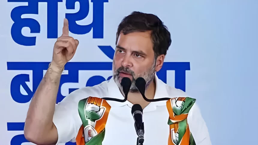 Rahul Gandhi's big claim, 'PM Modi's government can fall only with a small movement' - said in an interview to a London newspaper.