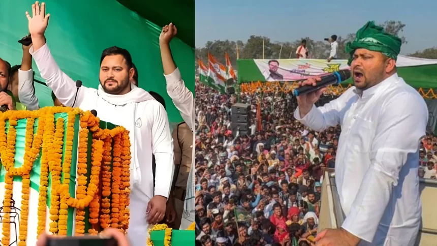 ejashwi said, 'If Indi coalition government is formed, we will provide one crore jobs