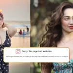 Aditi Mistry's Instagram account got deleted, Instagram gave this reason