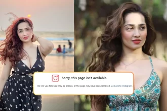 Aditi Mistry's Instagram account got deleted, Instagram gave this reason