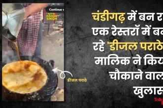 Chandigarh Paratha Viral Video: 'Diesel Parathas' being made in a restaurant being built in Chandigarh