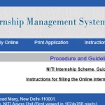 Niti Aayog Internship 2024