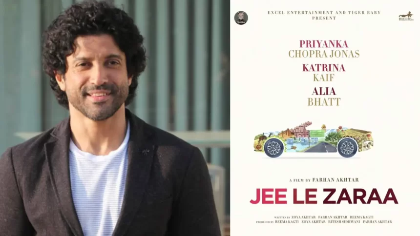 The film 'Jee Le Zara' will start again, Farhan Akhtar said that the film will not be shelved.