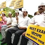 AAP party creates ruckus in NEET scam, demands re-exam