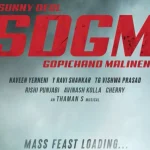 Sunny Deol's explosive comeback, first poster of new action film with South director released