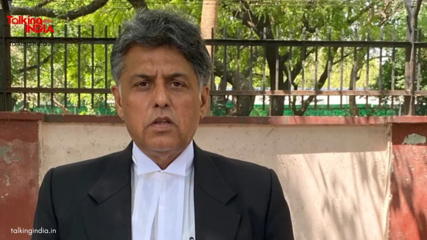 Three new criminal laws will be implemented from July 1, Congress leader Manish Tiwari expressed opposition